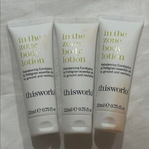 New In the Zone Body Lotion - Body Works for 3 with extra item